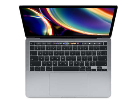 苹果MacBook Pro 13英寸 1.4GHz 4 核处理器 (Turbo Boost 最高可达 3.9GHz) 256GB存储容量 触控栏和触控ID